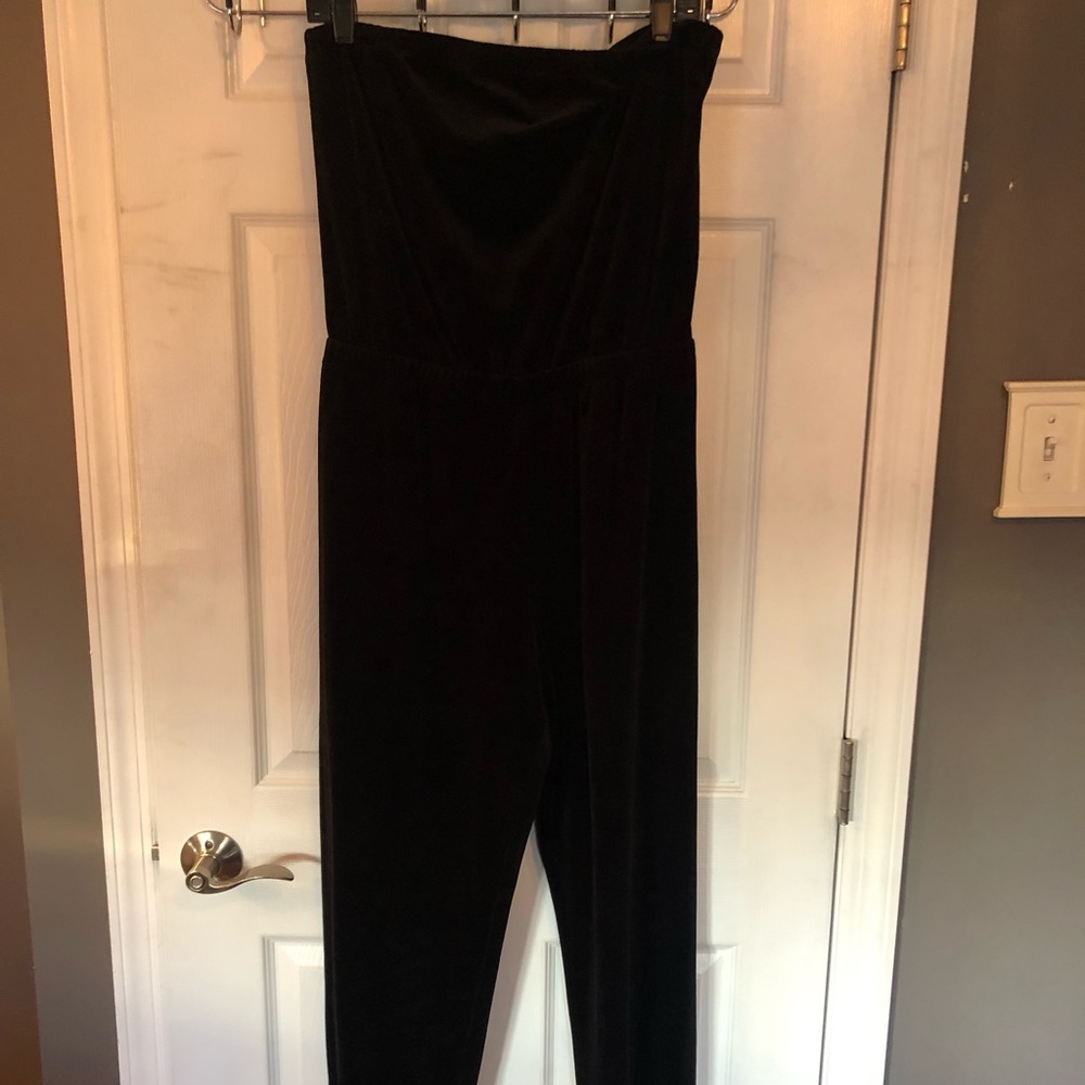 Velvet romper/jumpsuit